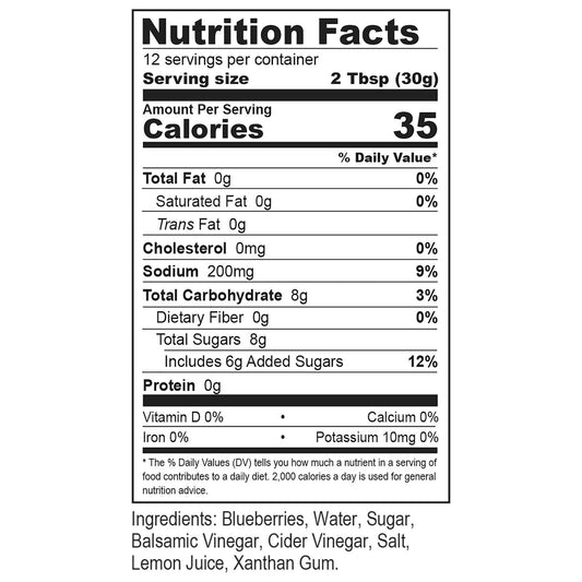 Cooper's Mill Blueberry Balsamic Vinaigrette