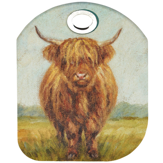 Primitives By Kathy Highland Cow Bowl Scraper