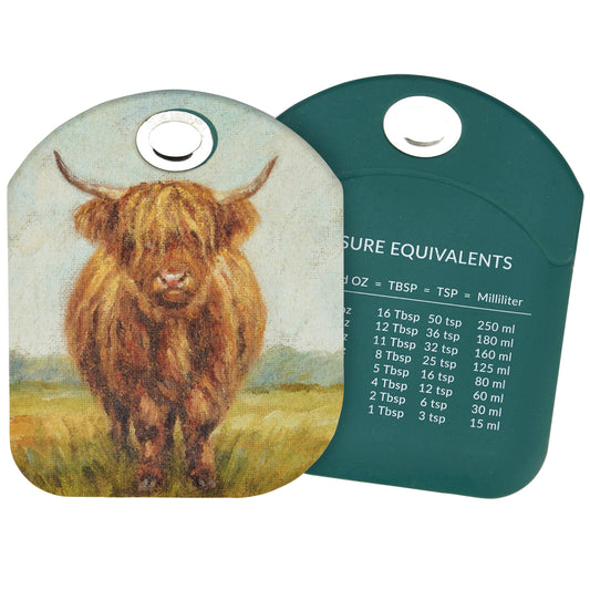 Primitives By Kathy Highland Cow Bowl Scraper