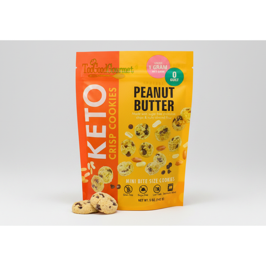 Too Good Gourmet Keto Mini Cookies - Peanut Butter