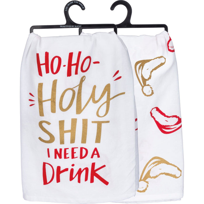 Primitives By Kathy Ho Ho **** I need A Drink Kitchen Towel