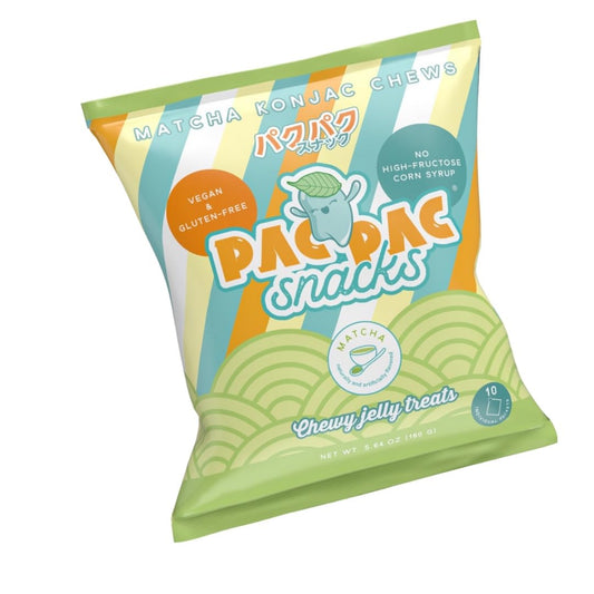 Pac Pac Snacks Matcha Konjac Chews
