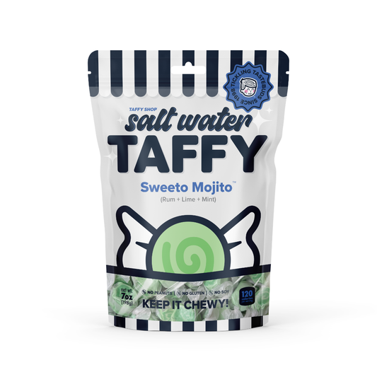 Taffy Shop Sweeto Mojito™ Taffy (Rum+Lime+Mint)