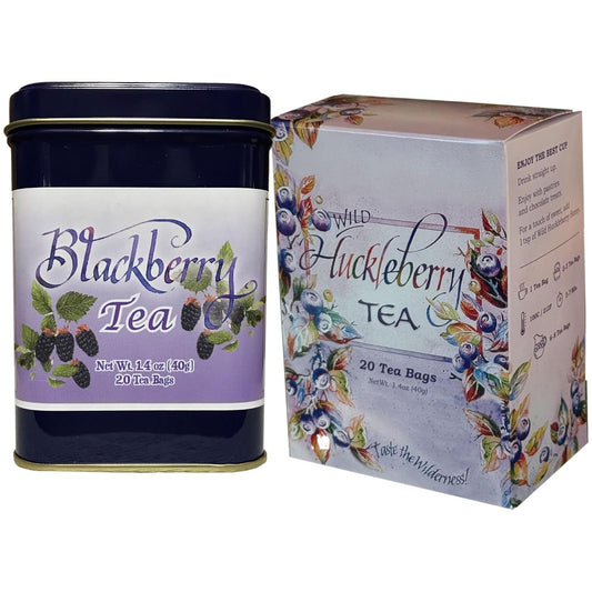 Huckleberry Haven Wild Huckleberry Tea and Blackberry Tea Set