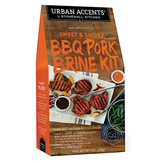 Urban Accents Sweet & Smoky BBQ Pork Brine Kit