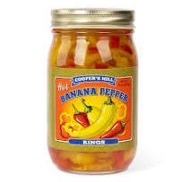 Cooper Mills Hot Banana Pepper Rings