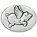 Basic Spirit Hand Made Pewter Pocket Token Coin Flying Pig Anything Is Possible