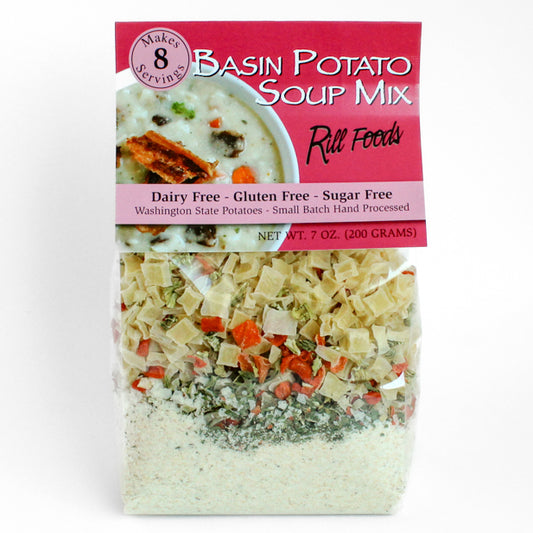 Rill Foods Basin Potato Soup Mix   Dairy Free   Gluten Free    Sugar Free