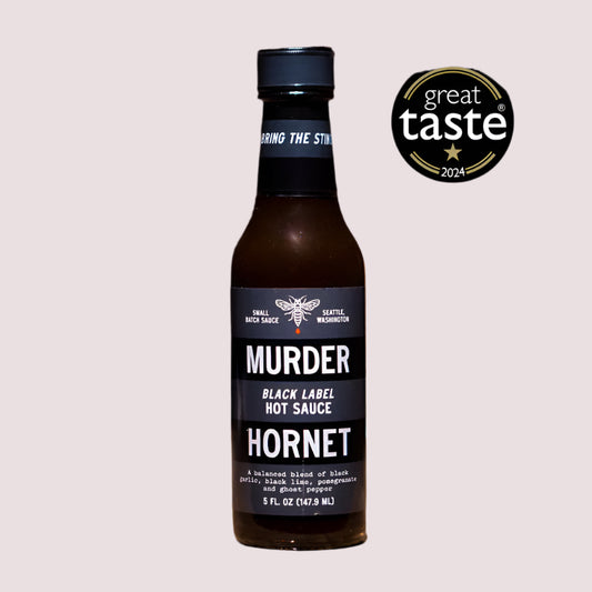Murder Hornet Black Label Hot Sauce