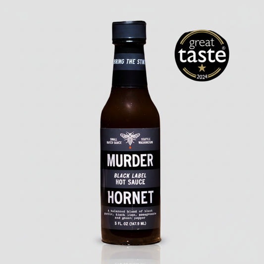 Murder Hornet Black Label Hot Sauce