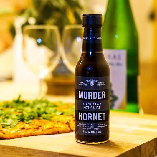 Murder Hornet Black Label Hot Sauce