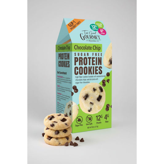 Too Good Gourmet High Protein-High Fiber-Sugar Free Cookies Chocolate Chip