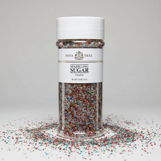 India Tree Kosher Sparkling Sugar Confetti Large