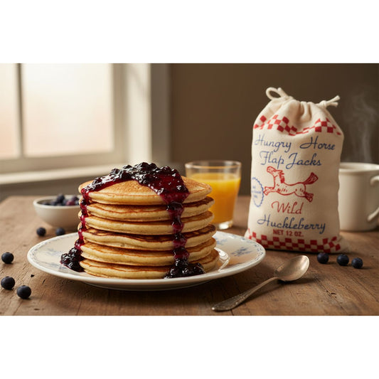Huckleberry Haven Wild Huckleberry Flap Jacks