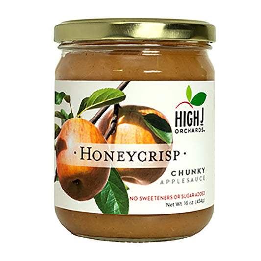 High J Orchards Honeycrisp Chunky Applesauce Made In The Pacific Northwest