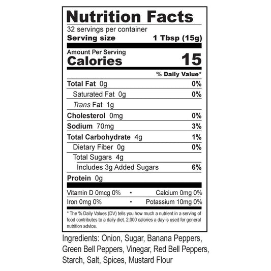 Cooper's Mill Vidalia Onion Hot Relish