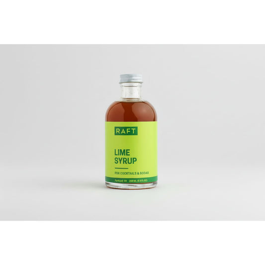 Raft Lime Syrup For Cocktails & Sodas