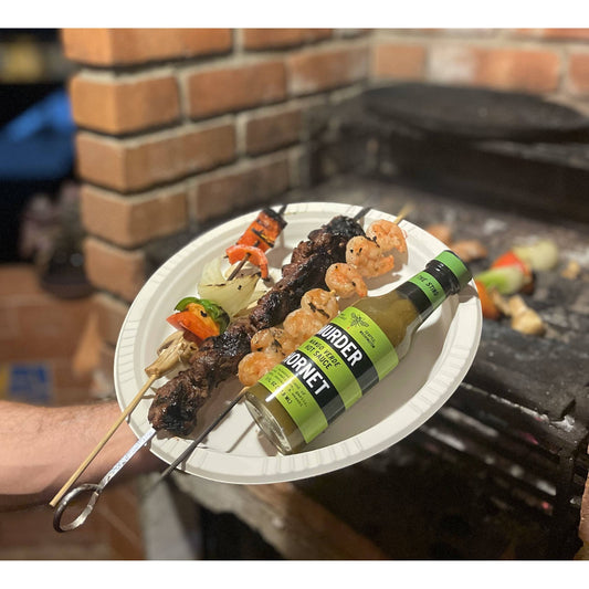 Murder Hornet Mango Verde Hot Sauce