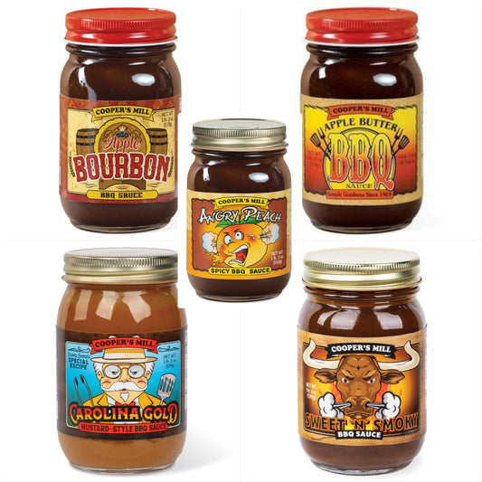 Cooper's Mill BBQ Sauces Gift Pack Getting Ready For Grilling Season