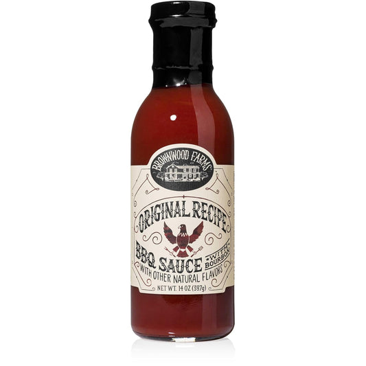 Brownwood Farms Original Recipe BBQ Sauce with Bourbon
