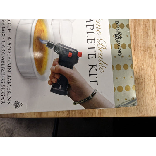 Dean Jacob's Crème Brûlée Complete Kit Damaged Package