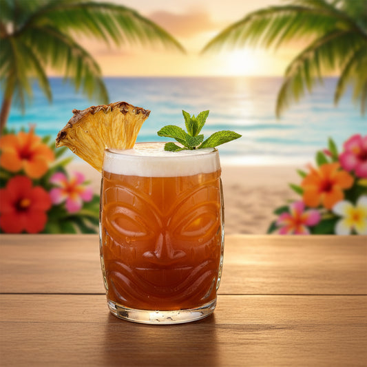 The Perfect Garnish Co. Dehydrated Pineapple Natural Fruit Quarters