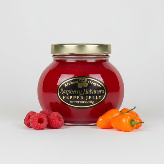 Aloha From Oregon Raspberry Habanero Pepper Jelly