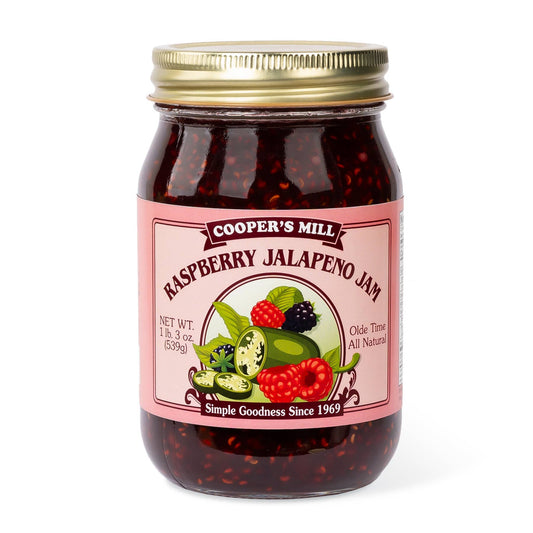 Cooper's Mill All Natural Raspberry Jalapeno Jam