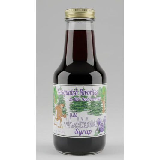 Huckleberry Haven Sasquatch Favorites Wild Huckleberry Syrup