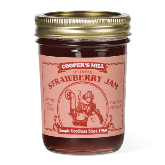 Cooper's Mill Strawberry Seedless Jam Half Pint