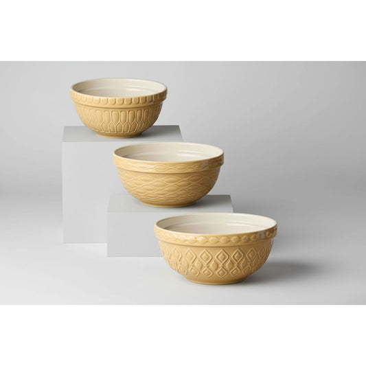 Certified International Vintage Farm Stoneware Set of 3 Mixing Bowl