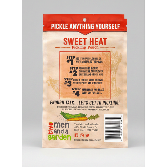 Two Men and a Garden Pickling Pouch Sweet Heat Pickling Pouch