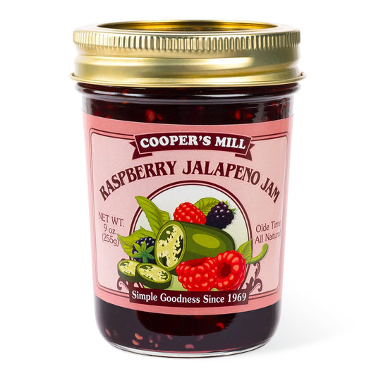 Cooper's Mill All Natural Raspberry Jalapeno Jam
