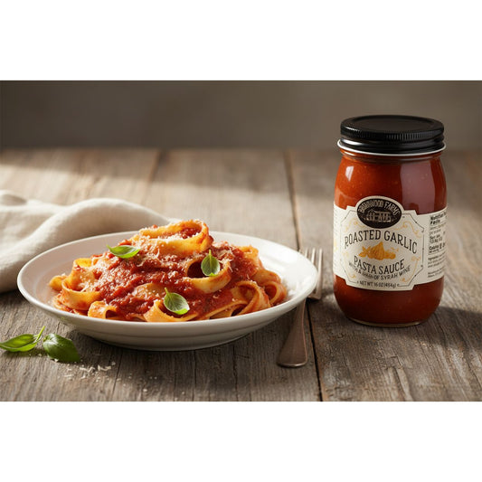 Brownwood Farms Pasta Sauces - Roasted Garlic