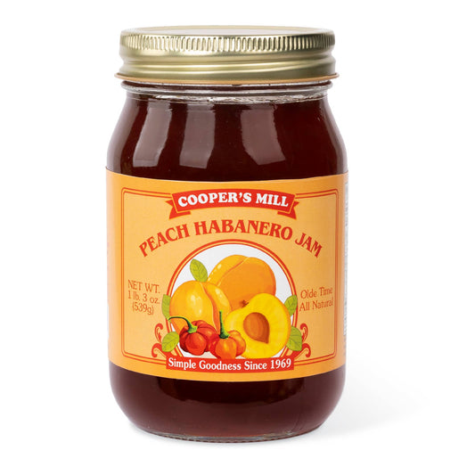 Cooper's Mill All Natural Peach Habanero Jam