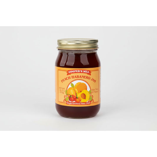 Cooper's Mill All Natural Peach Habanero Jam