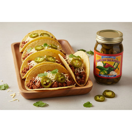 Cooper's Mills Sweet Heat Candied Jalapeños