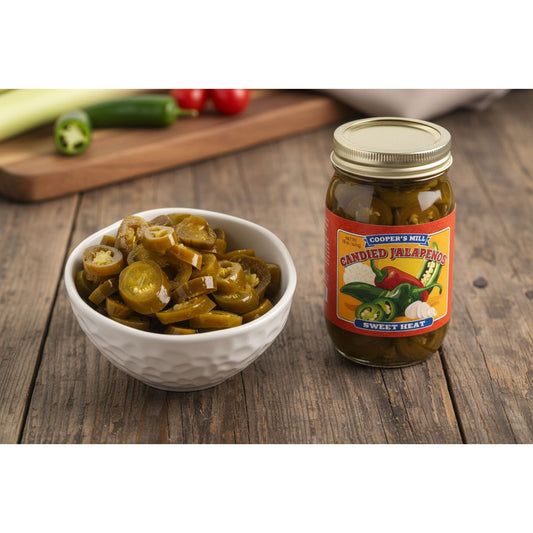 Cooper's Mills Sweet Heat Candied Jalapeños
