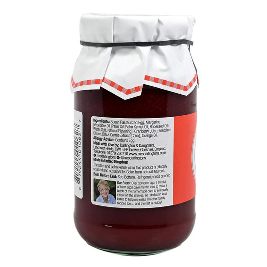 Mrs. Darlington's Cranberry & orange Curd