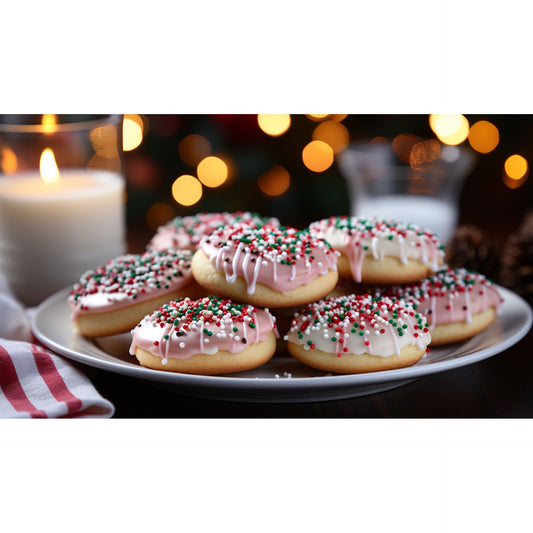 India Tree Kosher Party Decoratifs Christmas Past Small Baking Sprinkles