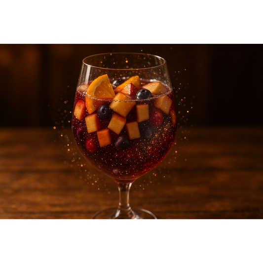 glitter sangria