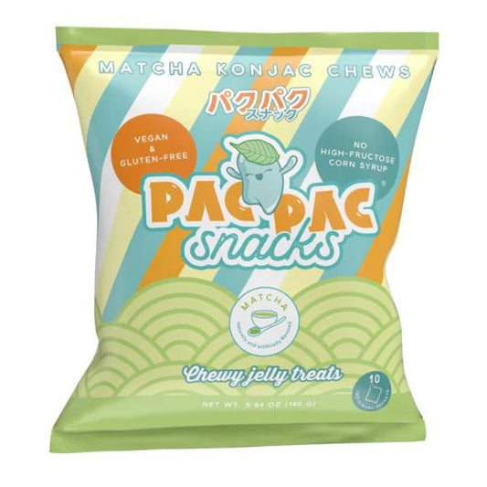Pac Pac Snacks Matcha Konjac Chews