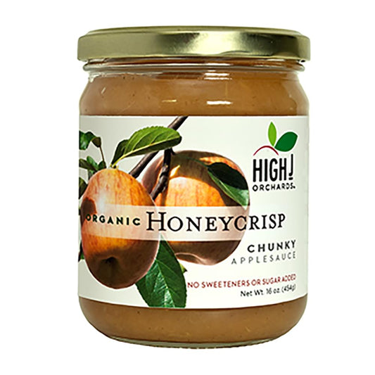 High J Orchards Organic Honeycrisp Chunky Applesauce