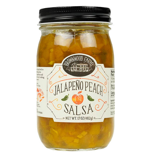 Brownwood Farms Jalapeño Peach Salsa