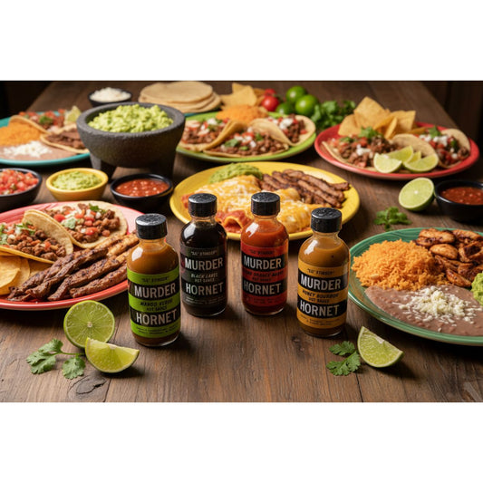 Murder Hornet "Lil" Stingers" Hot Sauce Variety Gift Pack