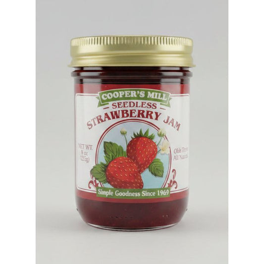 Cooper's Mill Strawberry Seedless Jam Half Pint