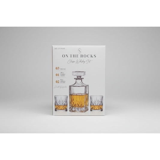 Mix At Home On The Rocks Classic Wh!skey Set