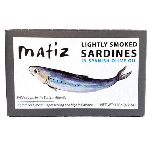 Matiz Lightly Smoked Sardines In Spanish Olive Oil