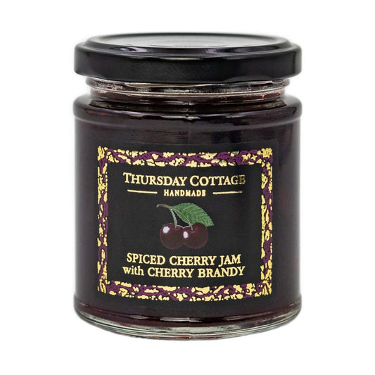Thursday Cottage Spiced Cherry Jam With Cherry Brandy Made In England Last Chance