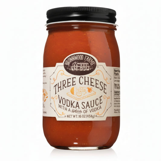 Brownwood Farms Three Cheese Vodka Pasta Sauce